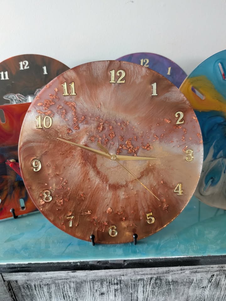 Horloge Copper